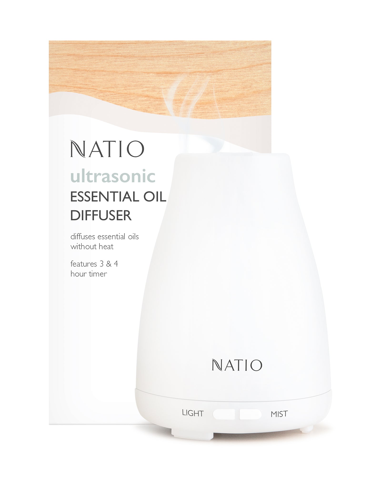 Ultrasonic Essential Oil Diffuser – Natio