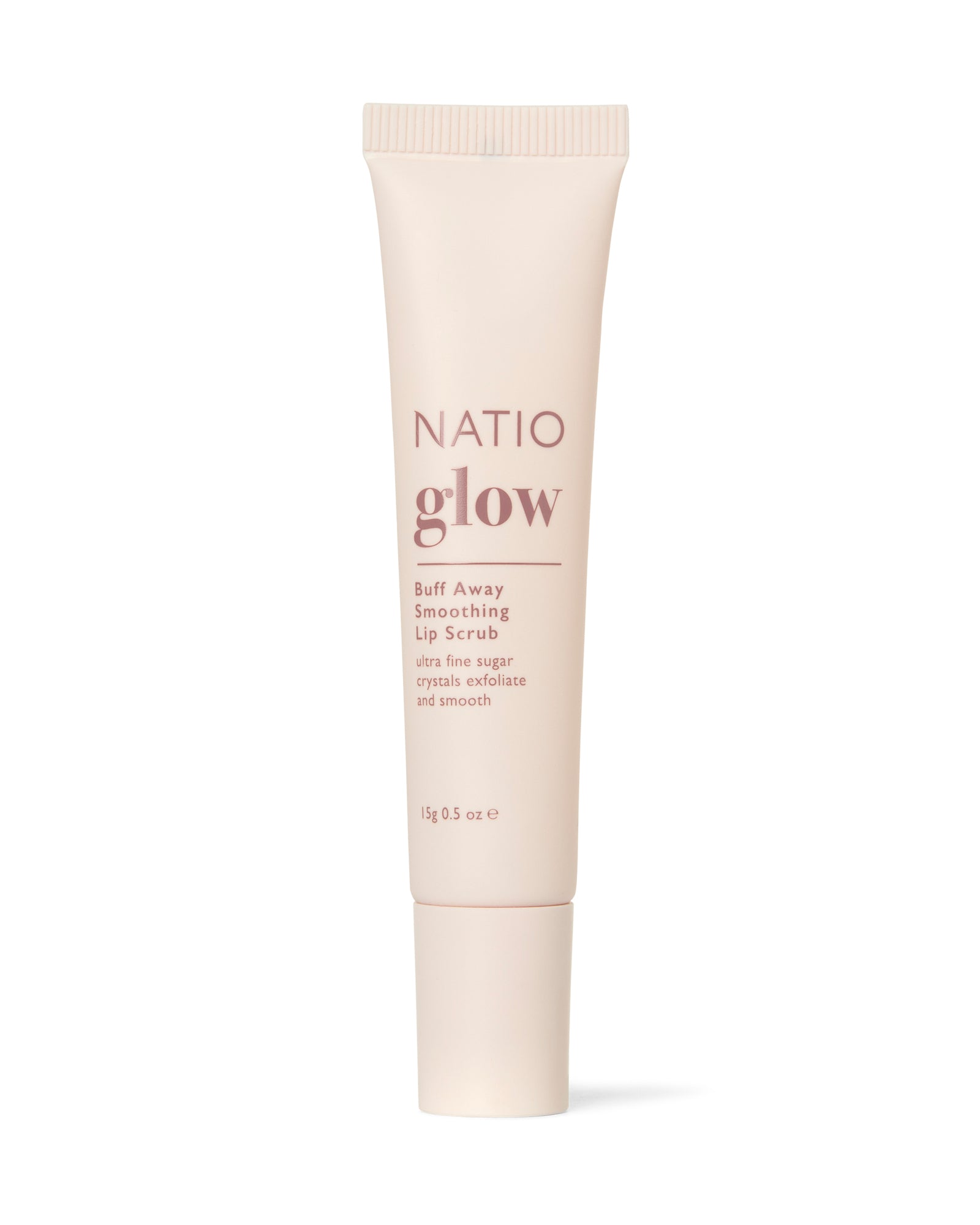 Buff Away Smoothing Lip Scrub | Sugar Lip Exfoliator - Natio
