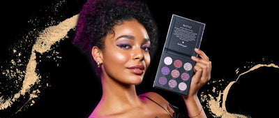 Get the look: SHINE FROM WITHIN Eyeshadow Palettes