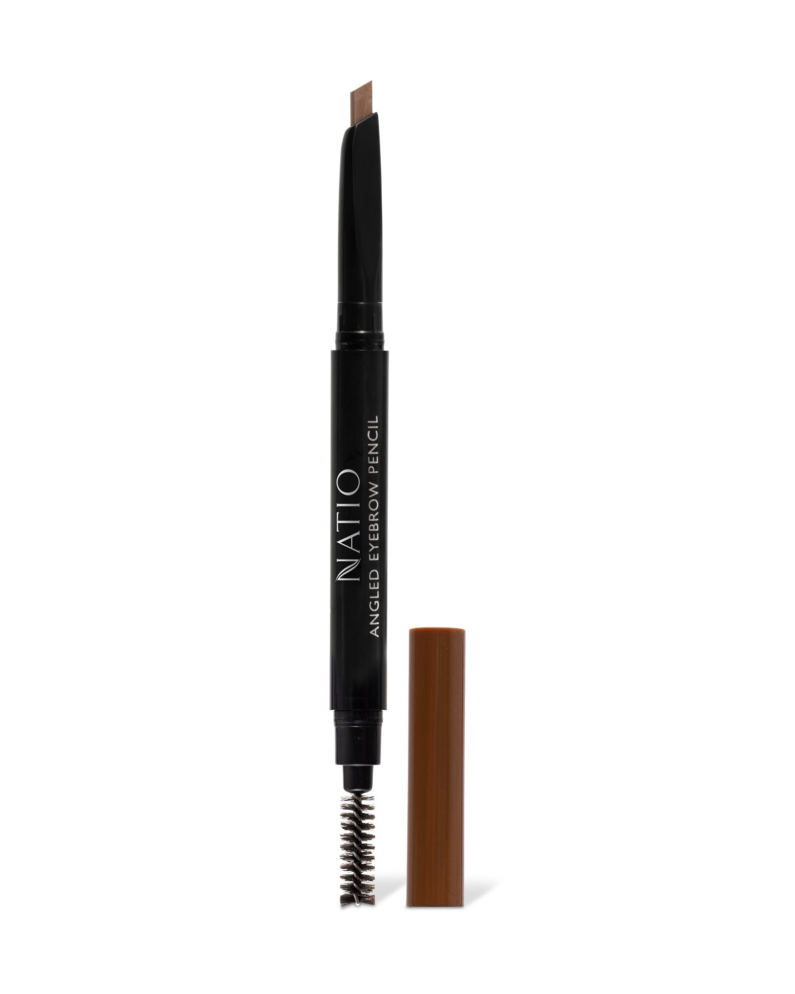 Slanted outlet brow pencil