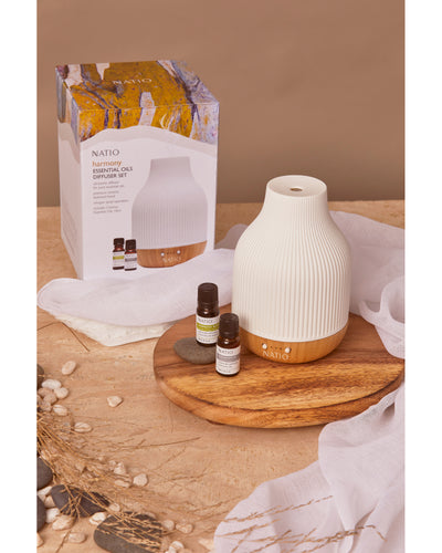 Harmony Essential Oil Diffuser Gift Set