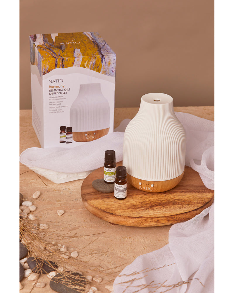 Harmony Essential Oil Diffuser Gift Set