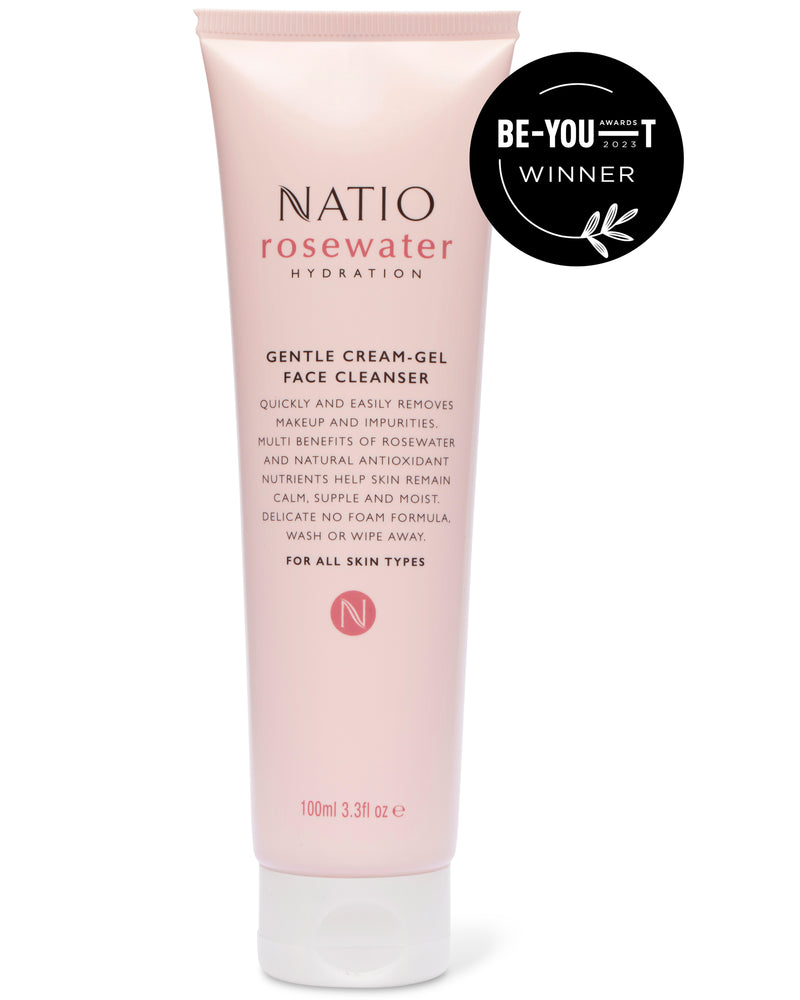 Rosewater Hydration Gentle Cream-Gel Face Cleanser