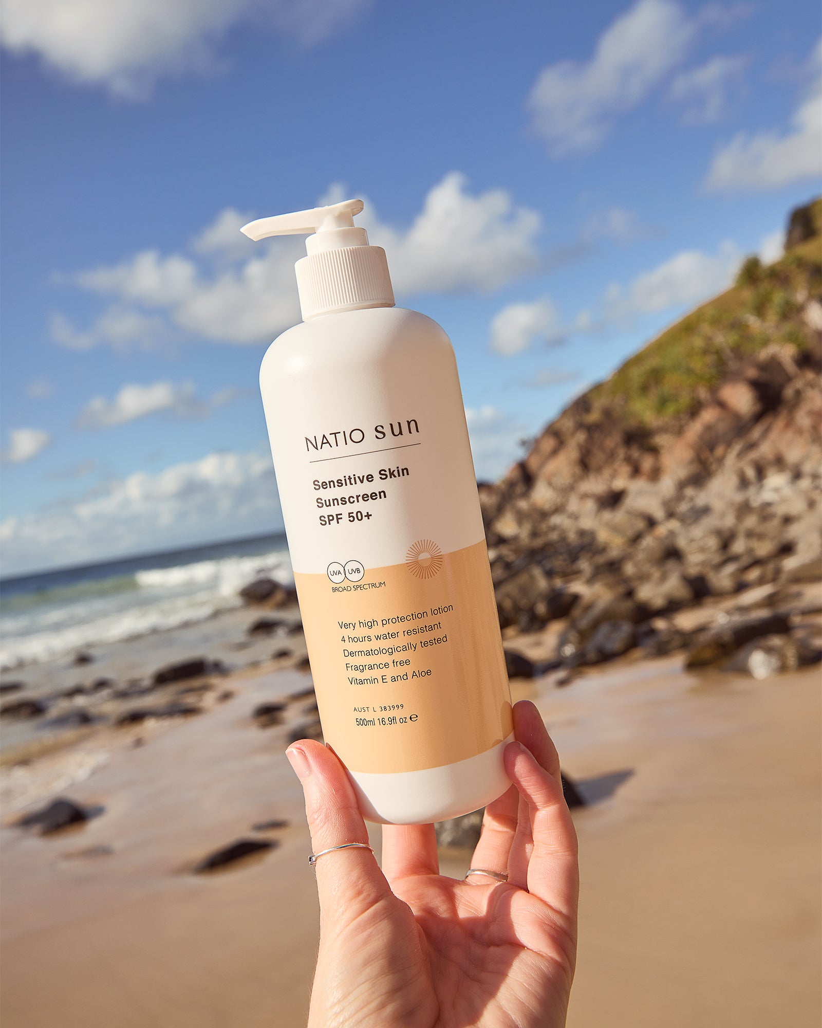 Sun Creme Sensitive Protect SPF 50+, sunscreen for sensitive, dry skin