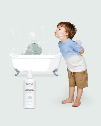 Kids Squeaky Clean Hair and Body Wash