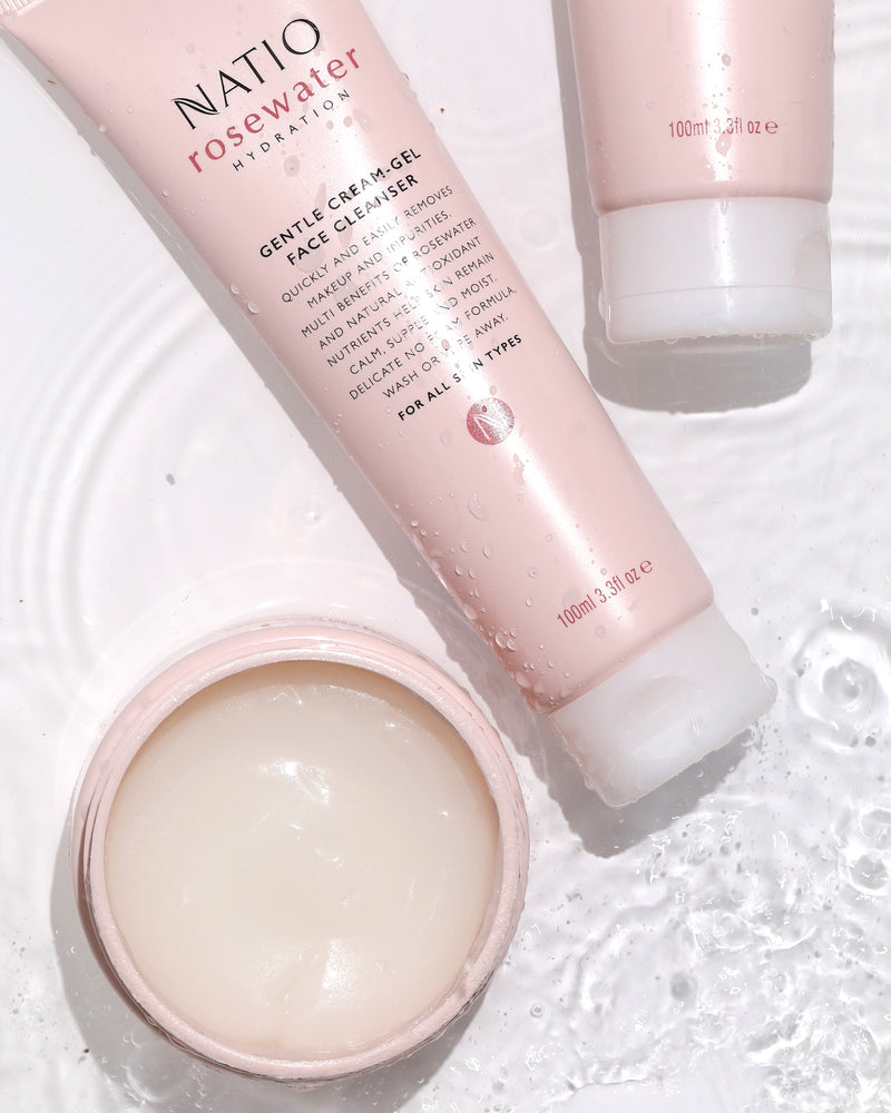 Rosewater Hydration Gentle Cream-Gel Face Cleanser