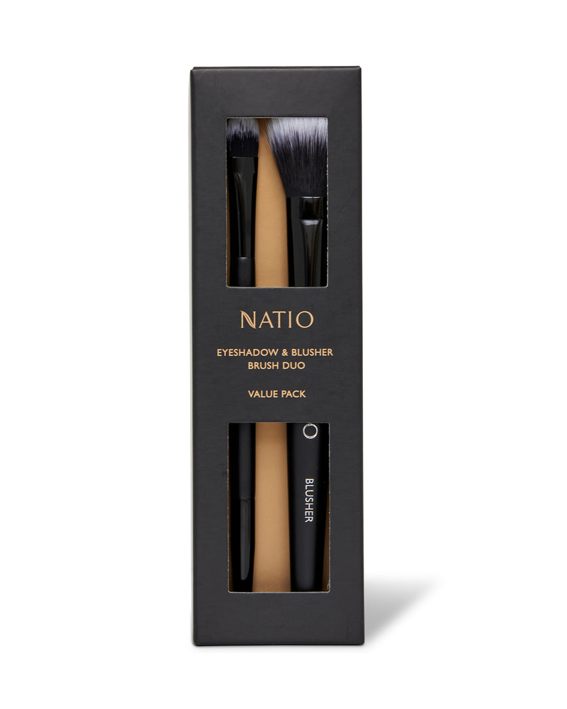 Eyeshadow & Blusher Brush Duo