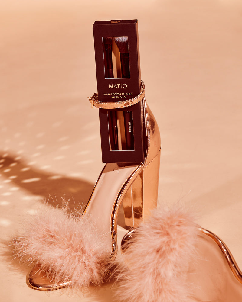 Eyeshadow & Blusher Brush Duo