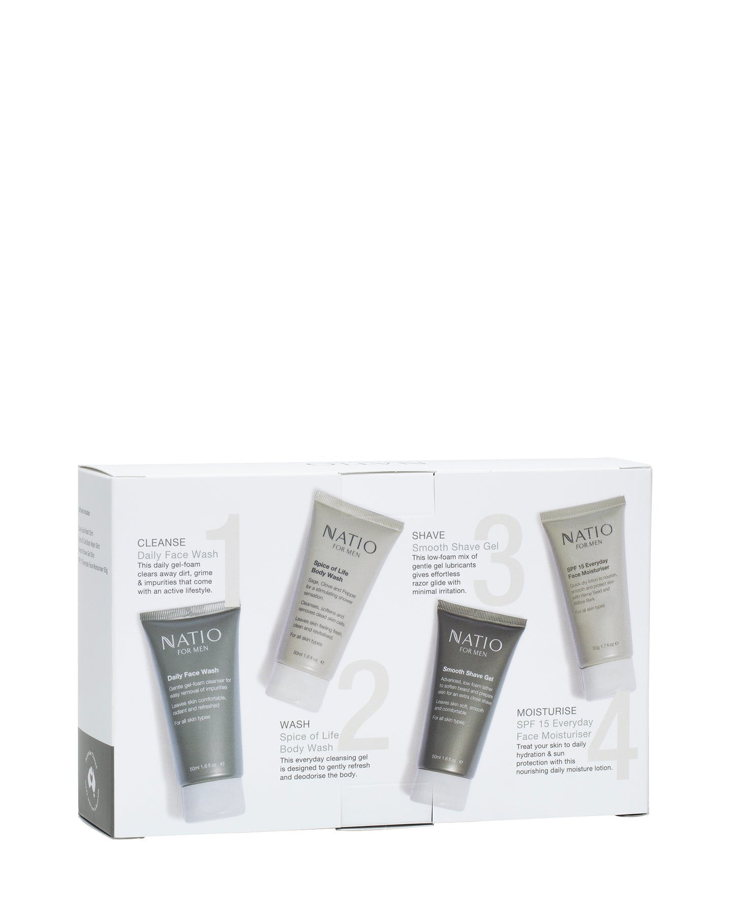 Natio Set Natio for Men On the Go Set